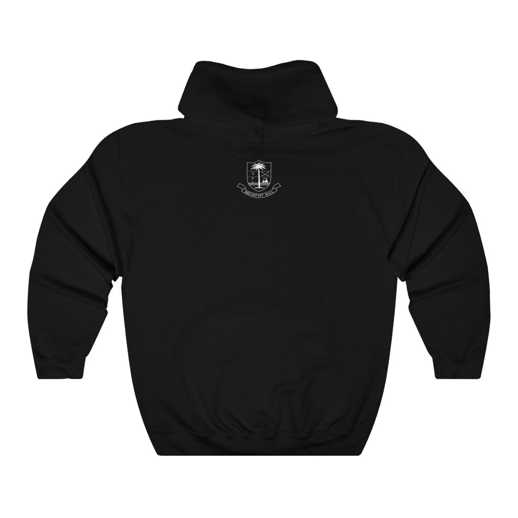 delCORDUROY BB LOGO SWEAT HOODIE CORDUROY BB LOGO SWEAT HOODIE